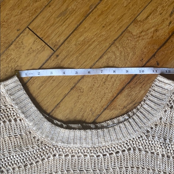 Belle du Jour Tan Wide Neck Sweater - Picture 5 of 7